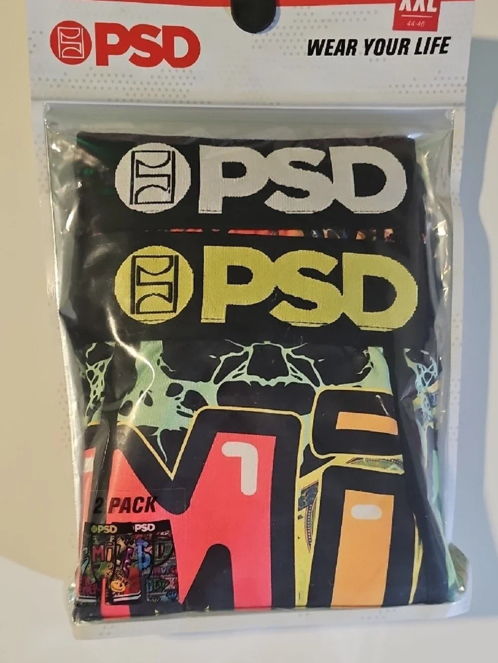PSD Men’s XXL Boxer Brief Bundle with 6 Pairs